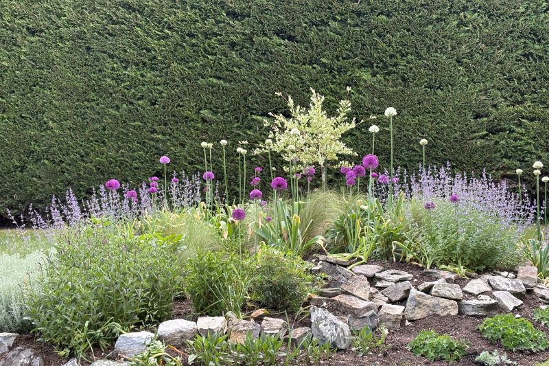 After garden planting grange